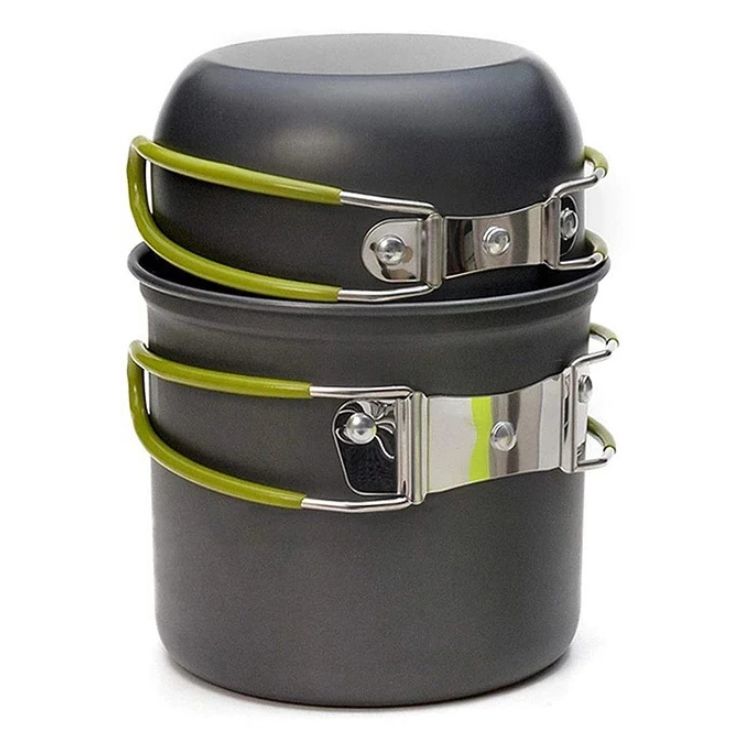 Camping Outdoor Pot & Utensils Cookware Kit