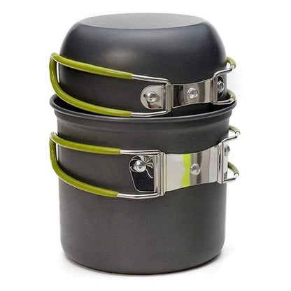 Camping Outdoor Pot & Utensils Cookware Kit