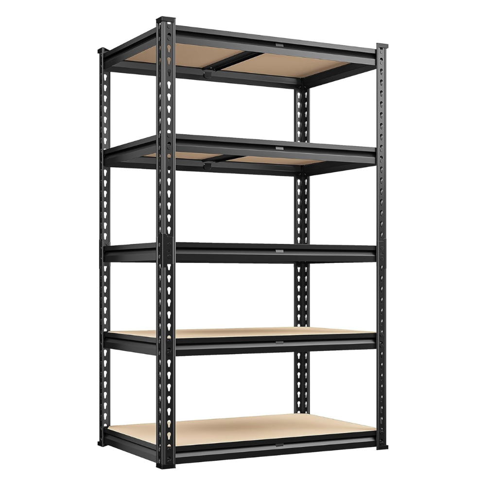 Storage Garage Wall Shelves with Adjustable Metal Shelving Rack Unit