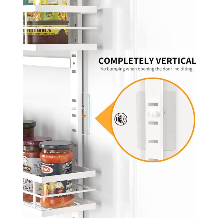 Over Door Spice Rack 9-Tier Pantry Storage Organizer