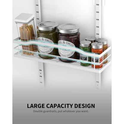 Over Door Spice Rack 9-Tier Pantry Storage Organizer