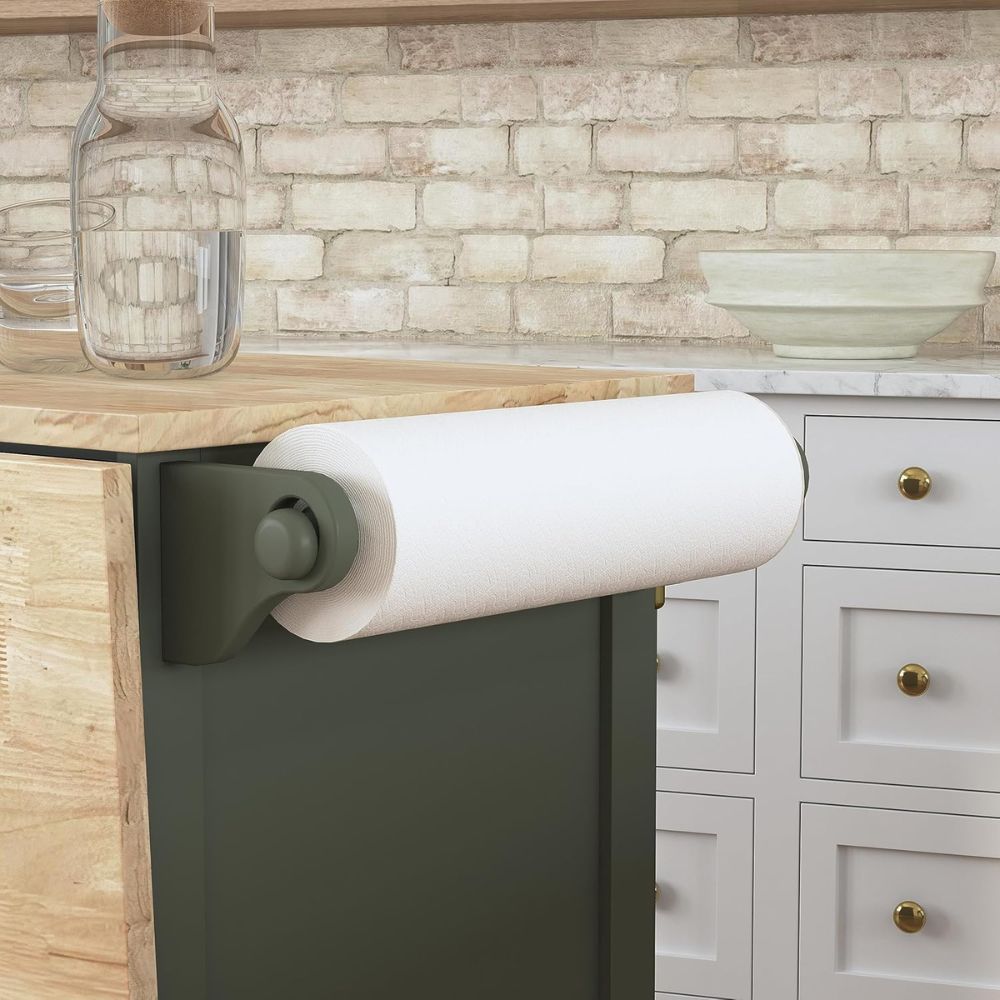 Kitchen Island Cart with Storage & Drop Leaf