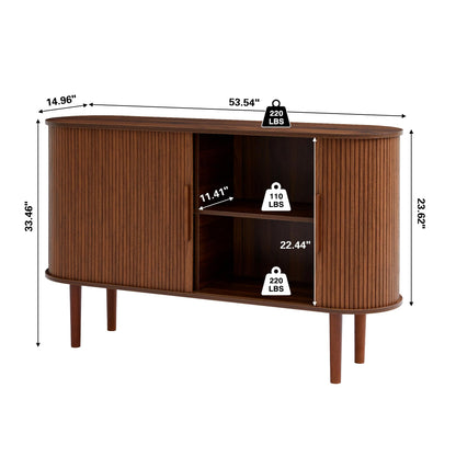 Modern Credenza Storage Cabinet for Dining Room - XUZENEST