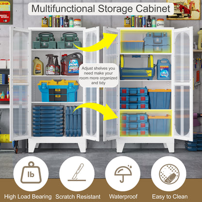 Kitchen Pantry Cabinet - Versatile Metal Storage Solution