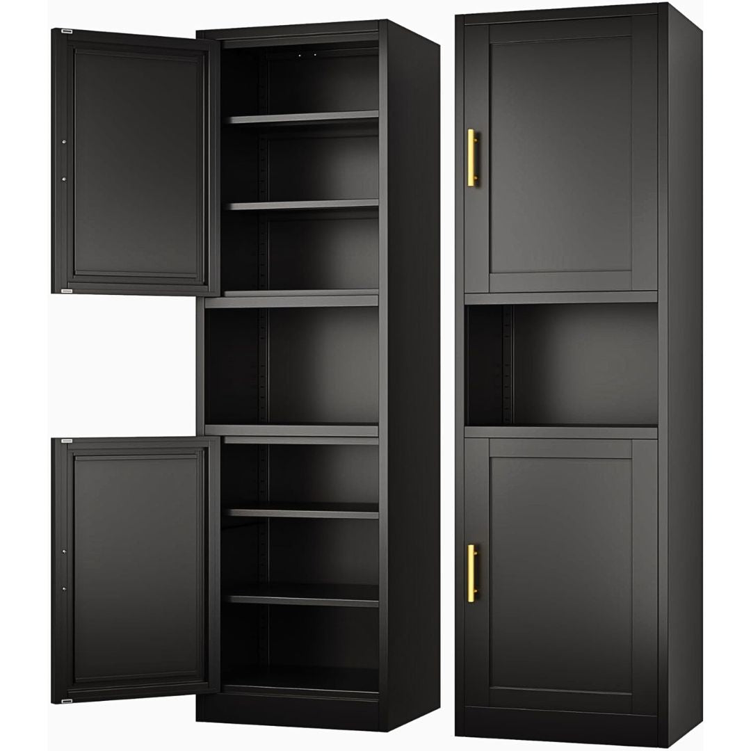 67" Tall Metal Storage Cabinet