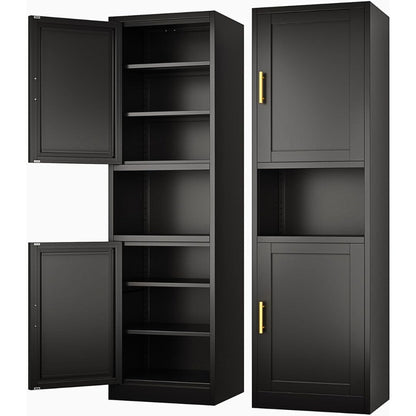 67" Tall Metal Storage Cabinet