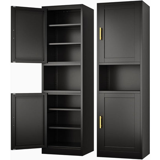 67" Tall Metal Storage Cabinet
