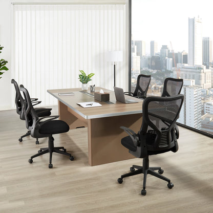 Ergonomic Office Chair - Swivel Mesh Design with Adjustable Arms