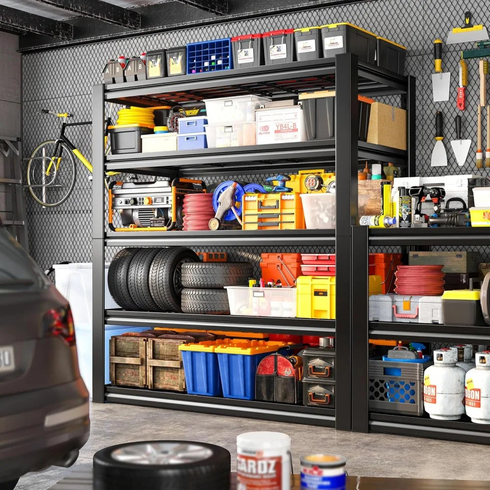 Heavy Duty Garage Shelving 3000LBS Adjustable Metal Unit