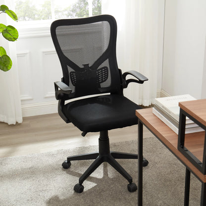 Ergonomic Office Chair - Swivel Mesh Design with Adjustable Arms